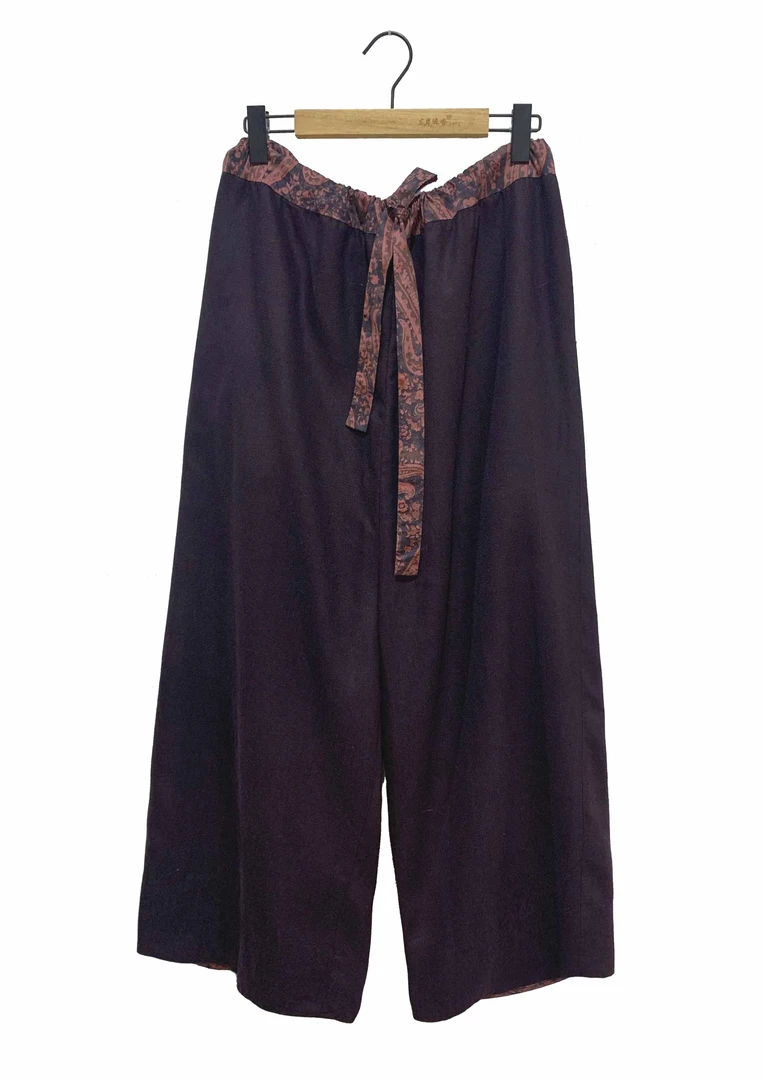 左岸迷香·贞琦坊 植物染长裤Z24Fw3007