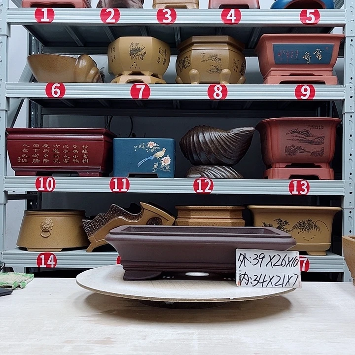 紫砂花盆紫砂花盆