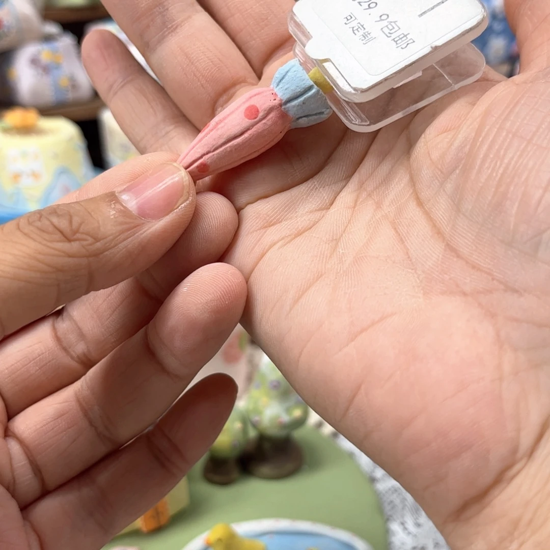 Y***i171小伞摆件花盆手绘