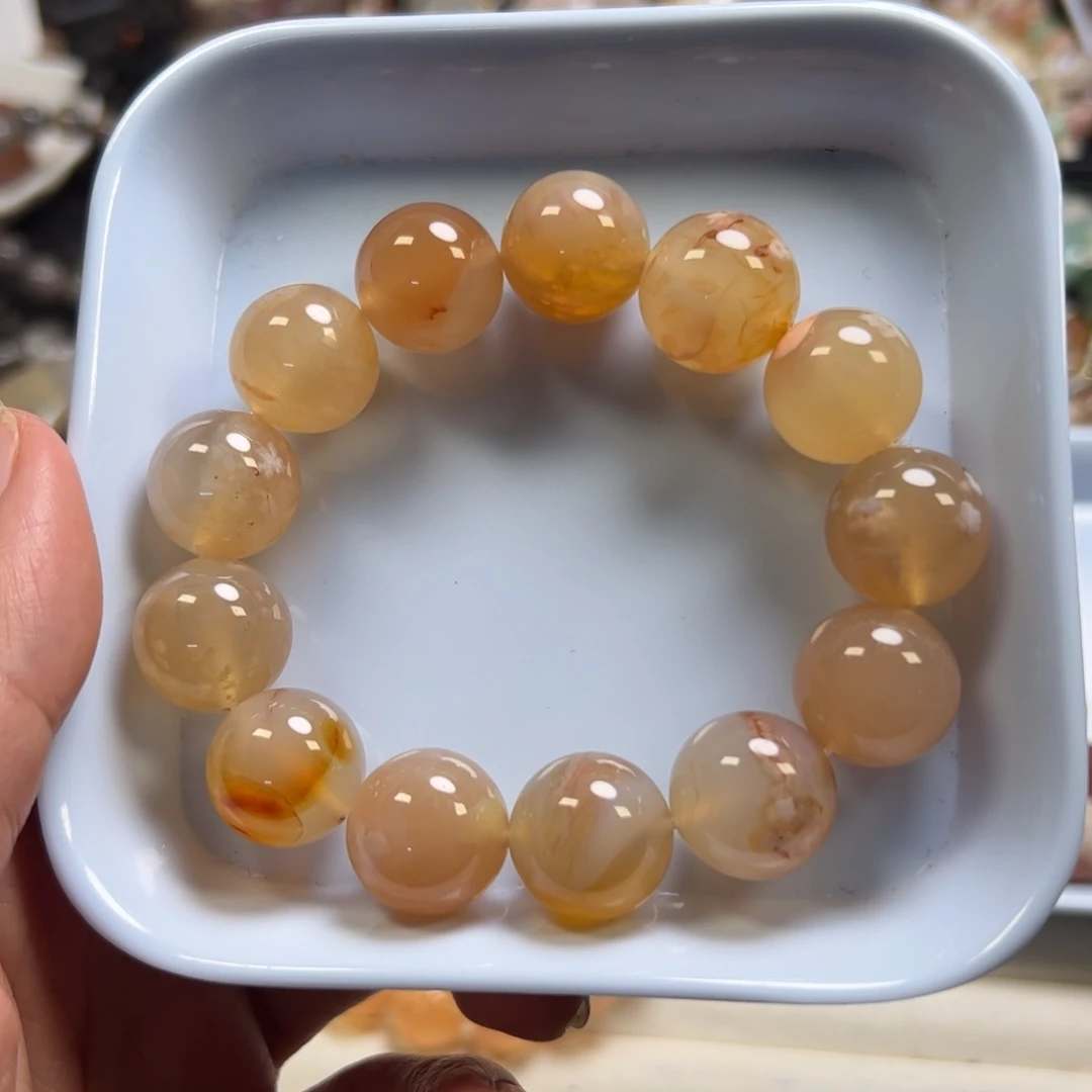 未镶嵌玛瑙/玉髓珠宝半成品