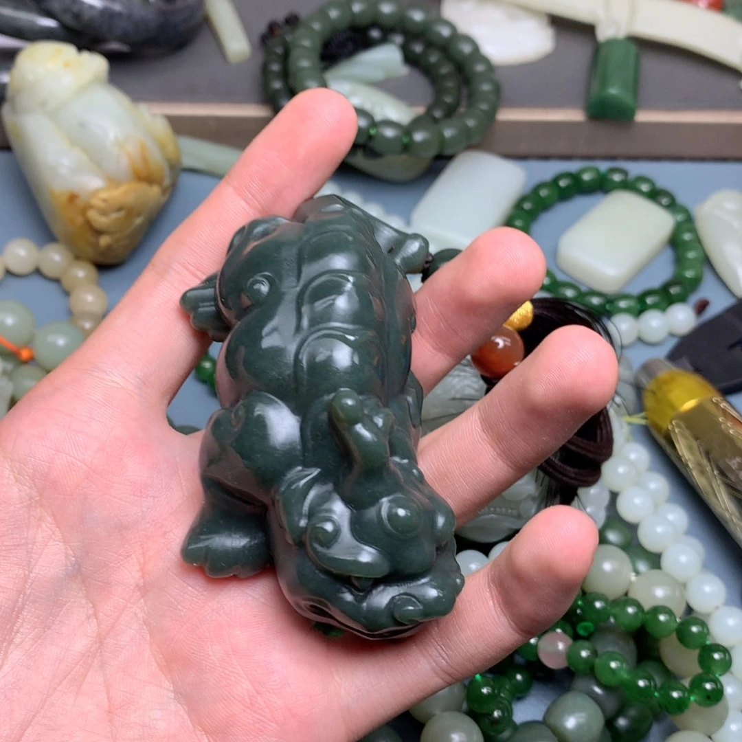 风***尘手链未镶嵌和田玉