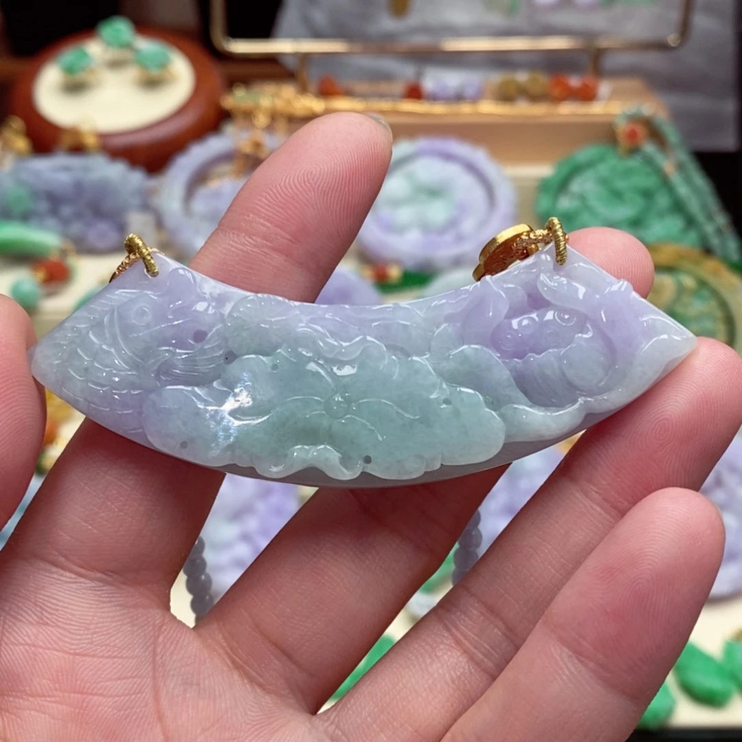 颈饰未镶嵌翡翠翡翠吊坠