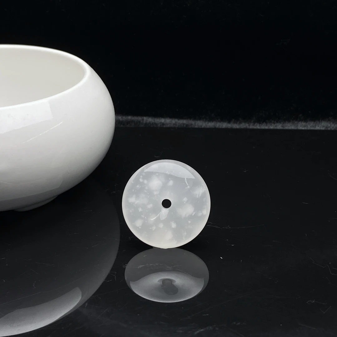 【小北严选】天池雪莲吊坠约29*29mm带绳【多样性发一件】H251X130