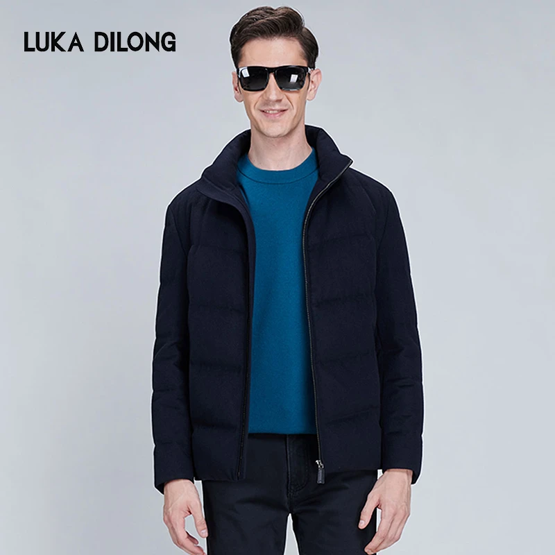 路卡迪龙【COLOMBO哥伦布】纯羊绒轻盈保暖商务羽绒服154228212