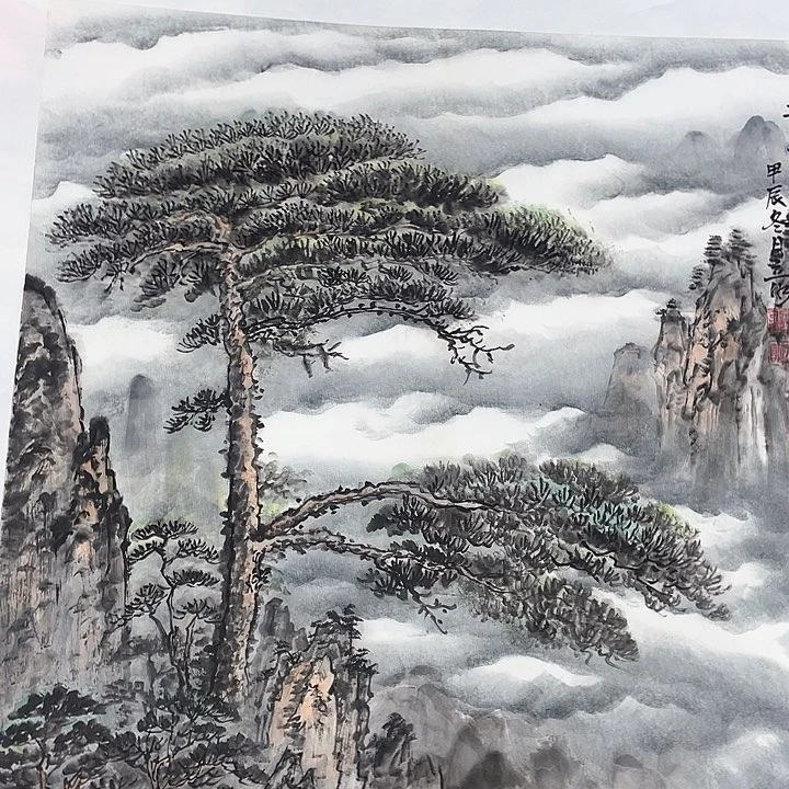 国画A****兄王立明老师作品66666