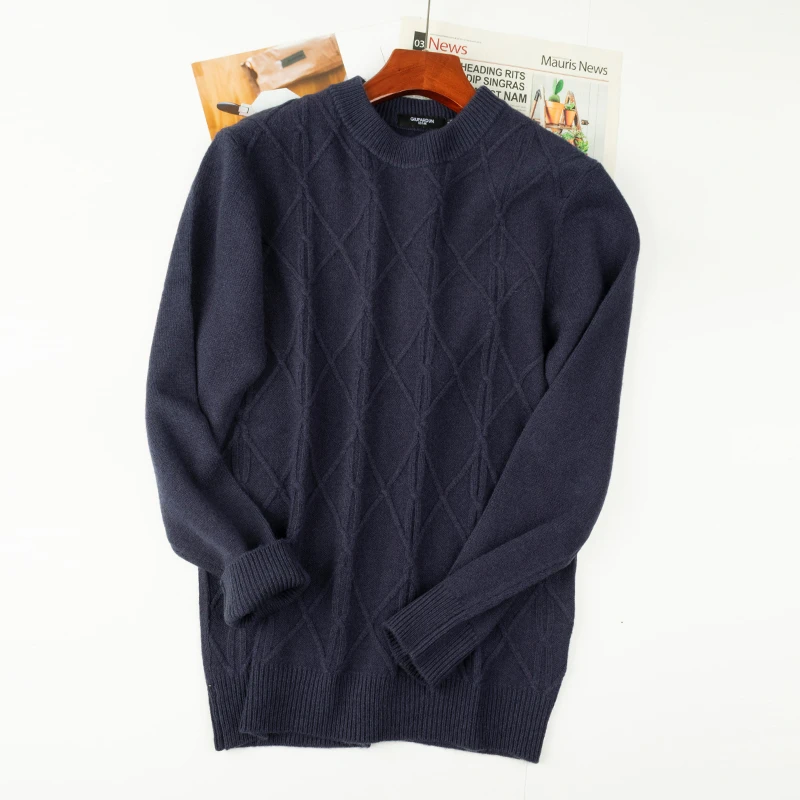 秋款100%绵羊毛羊毛衫(MS2389)