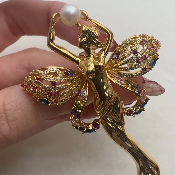 海水珍珠胸饰未镶嵌