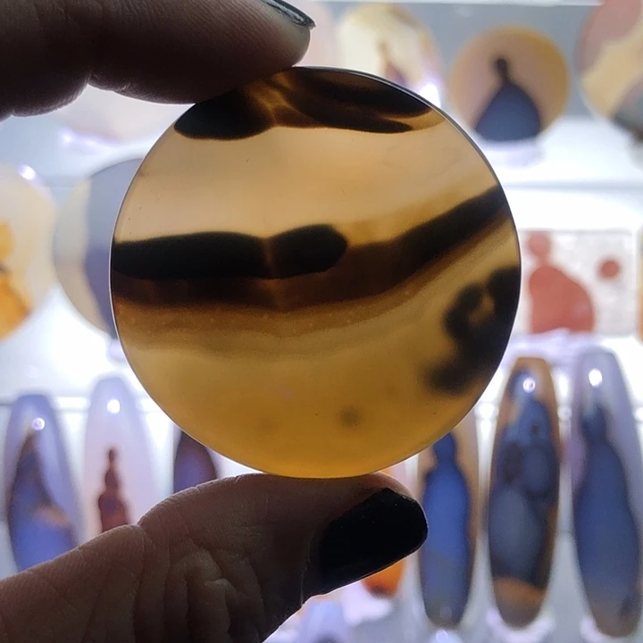 玛瑙/玉髓合金颈饰67