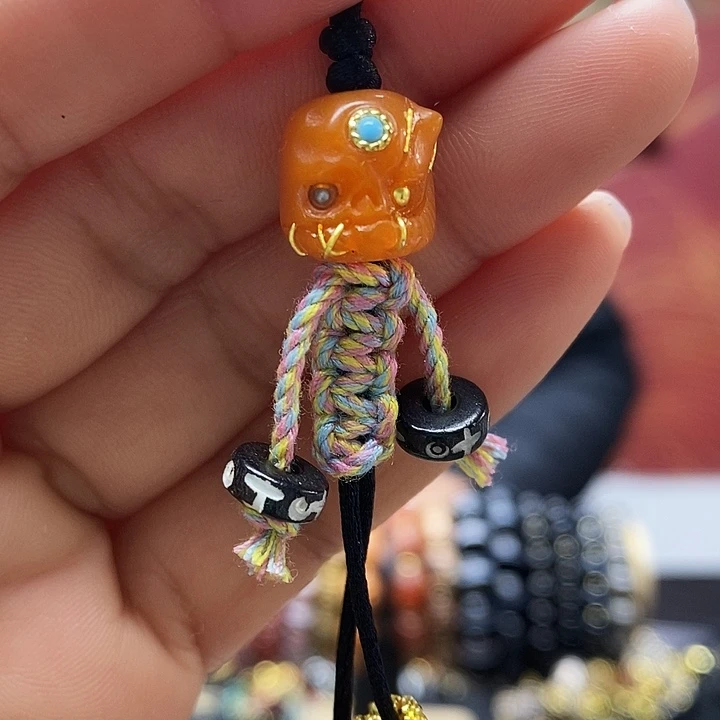 玛瑙/玉髓合金颈饰