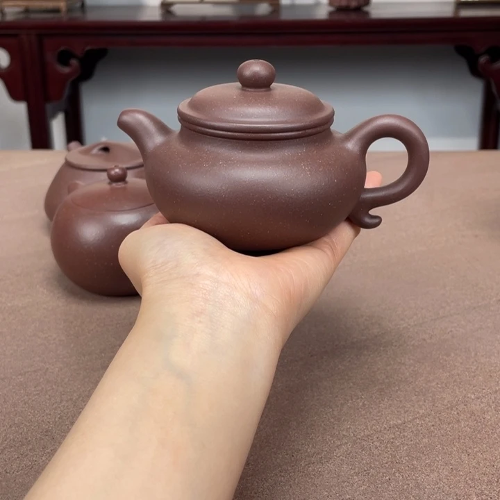 茶壶底槽青仿古220毫升