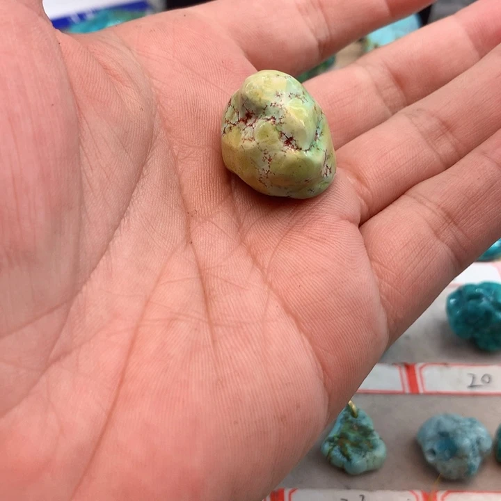 未镶嵌绿松石吊坠(不含链)