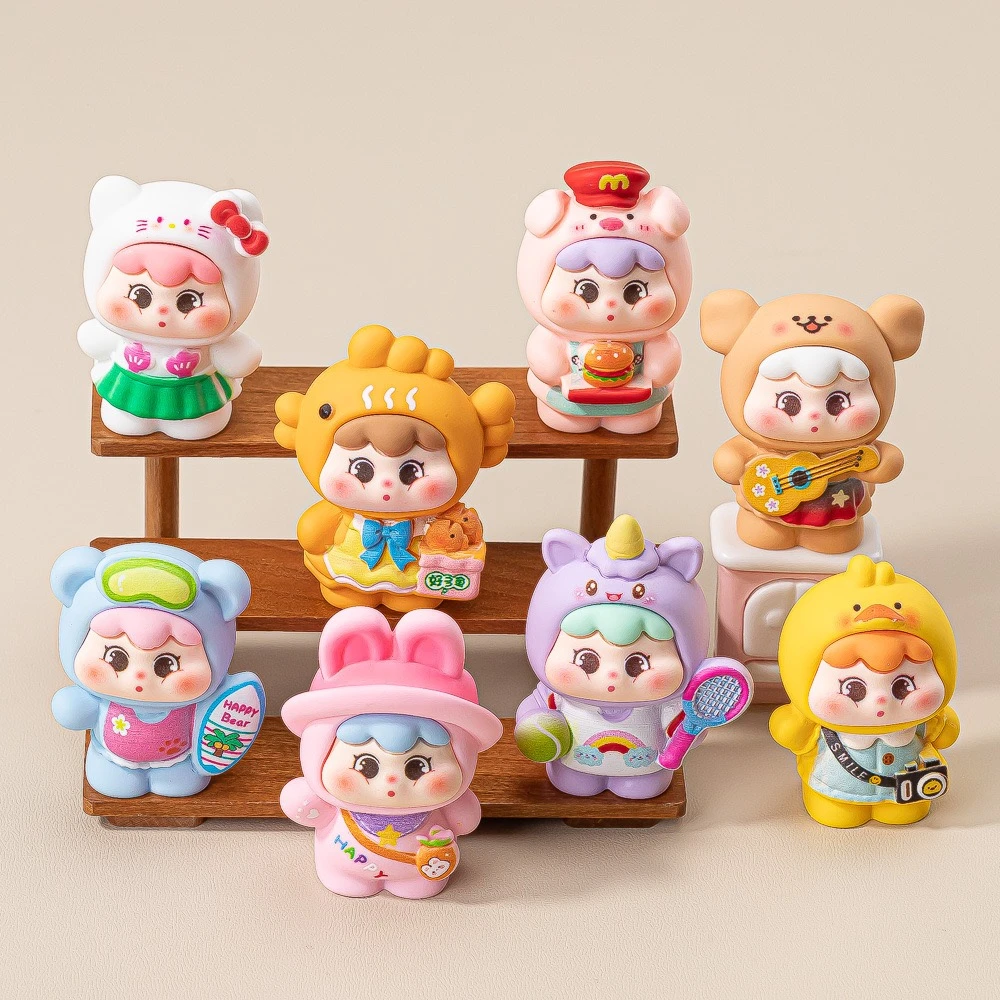 【直播拆】探险队崽崽 DIY手工配件树脂摆件