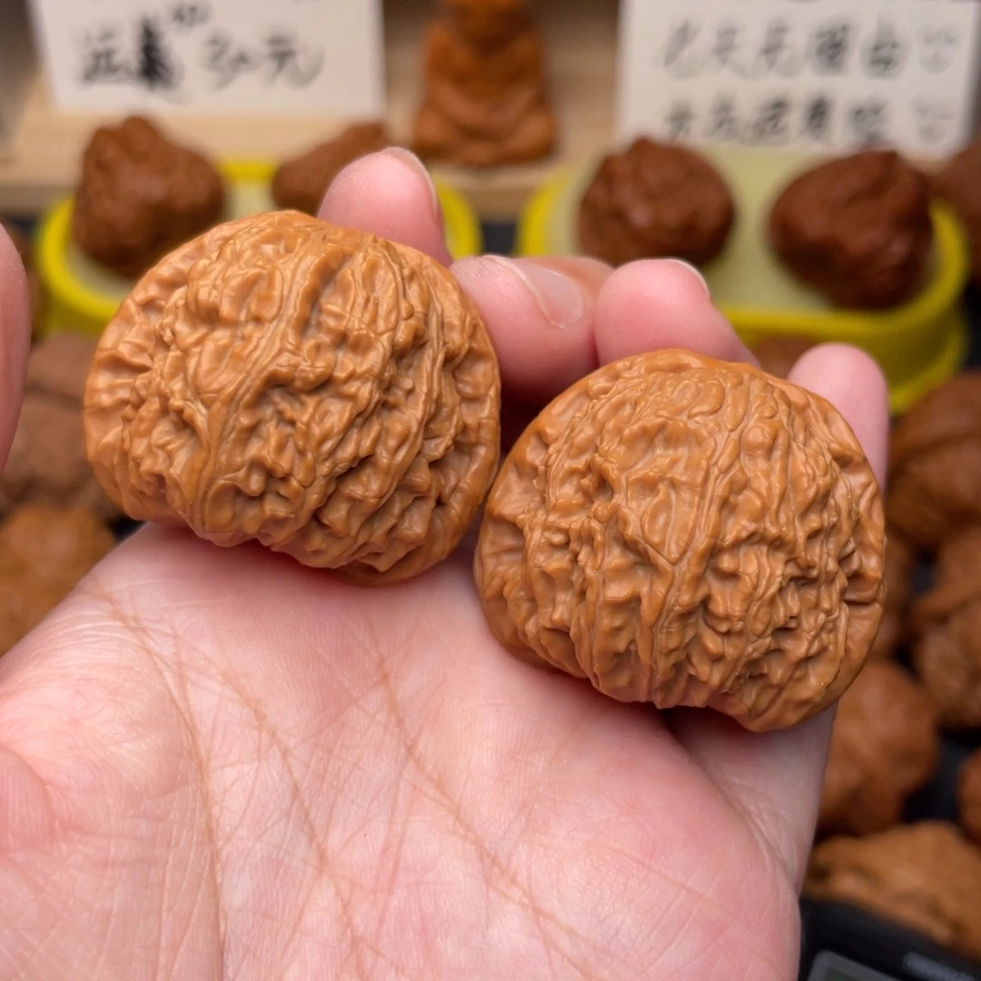 把件文玩核桃狮子36