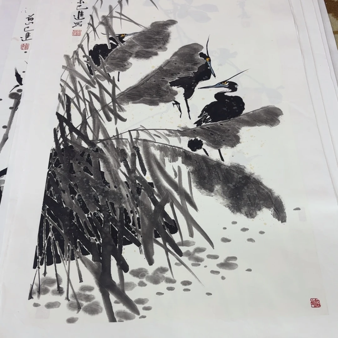 国画国画老师作品刘