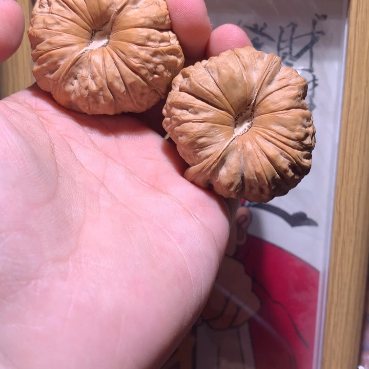 文玩核桃把件45网红南瓜墩不是全品