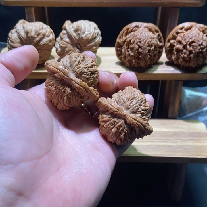 文玩核桃吊坠44拱桥楼精修