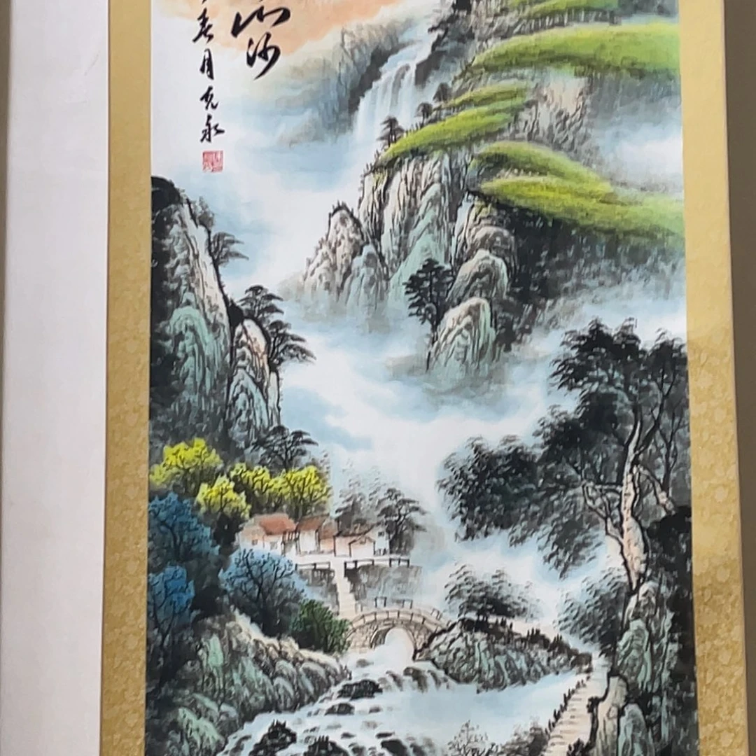 国画老师手笔手绘作品n