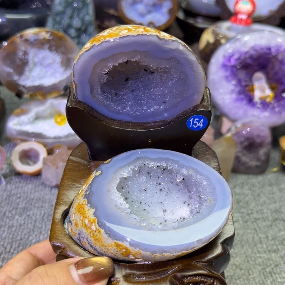 未镶嵌摆件紫晶水晶