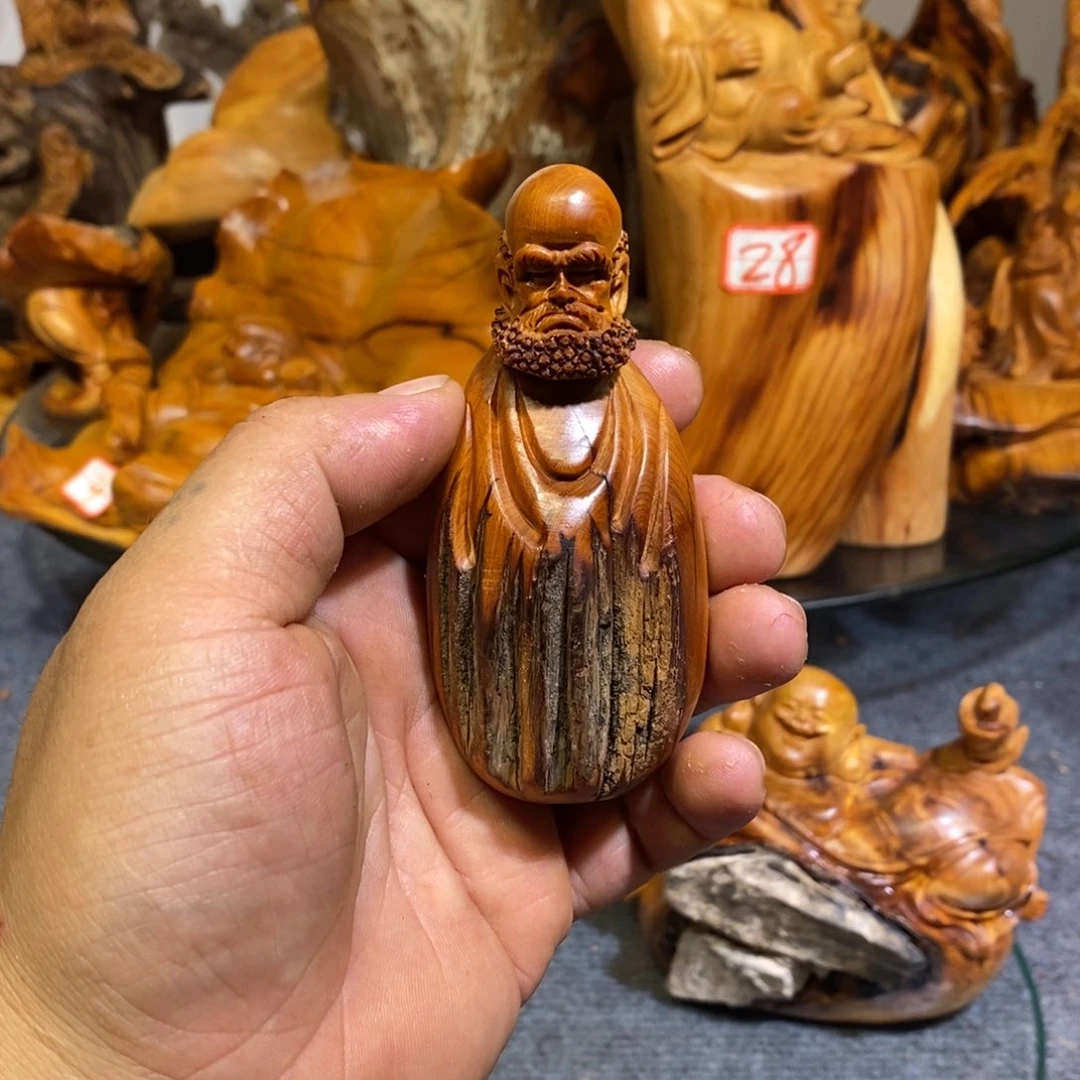 柏木（崖柏）木雕工艺品摆件家居崖柏手串崖柏