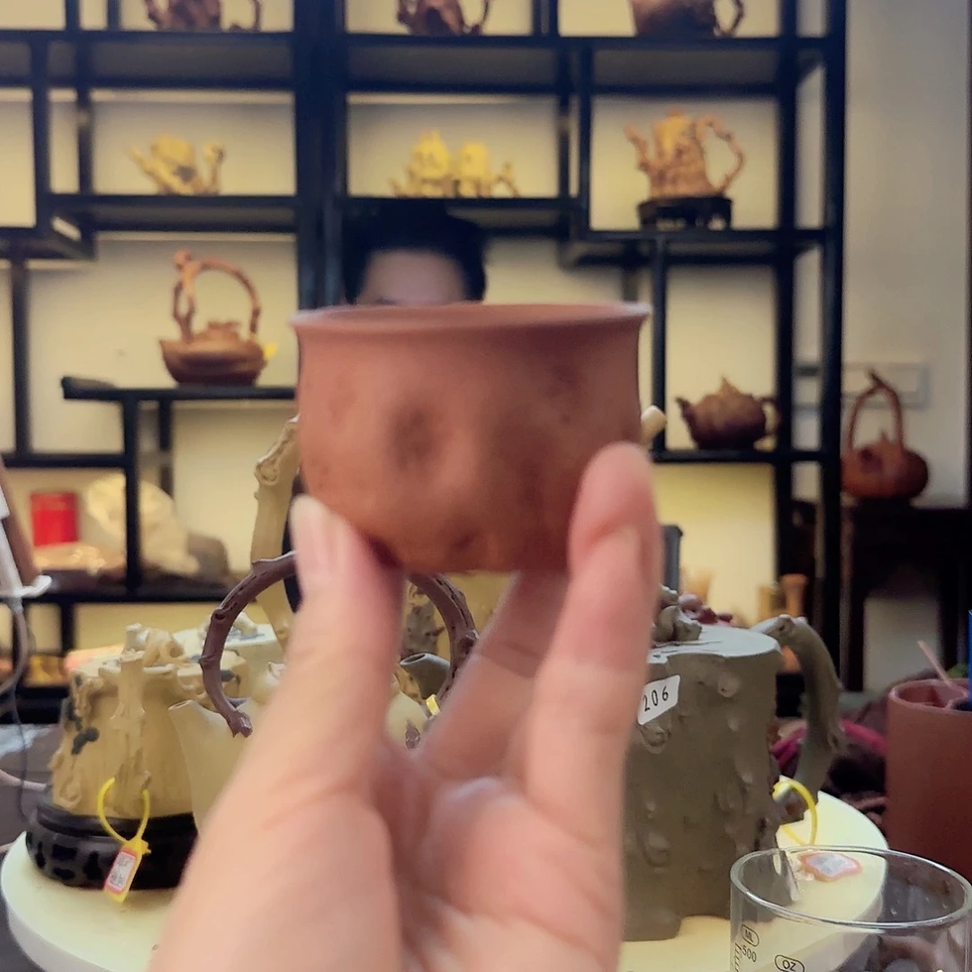 茶杯紫砂国工蒋志敏作品
