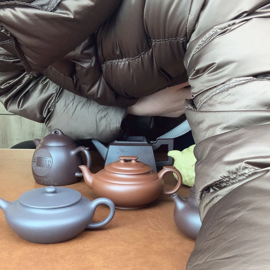 紫砂茶壶三****6全手工制作工艺