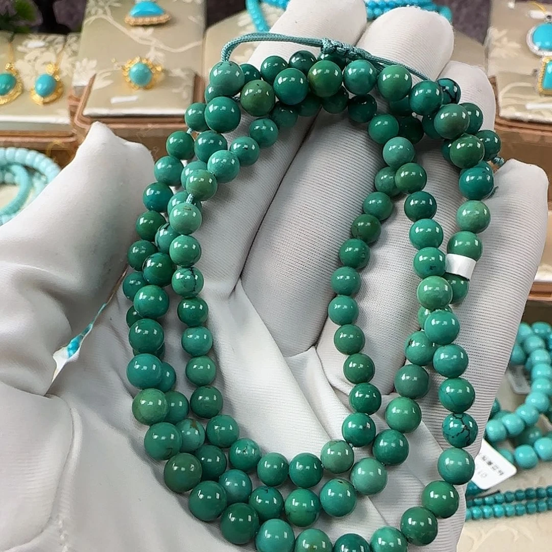 绿松石未镶嵌5mm➕108