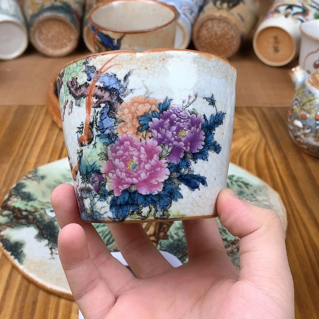如***雪杯景德镇陶瓷手作