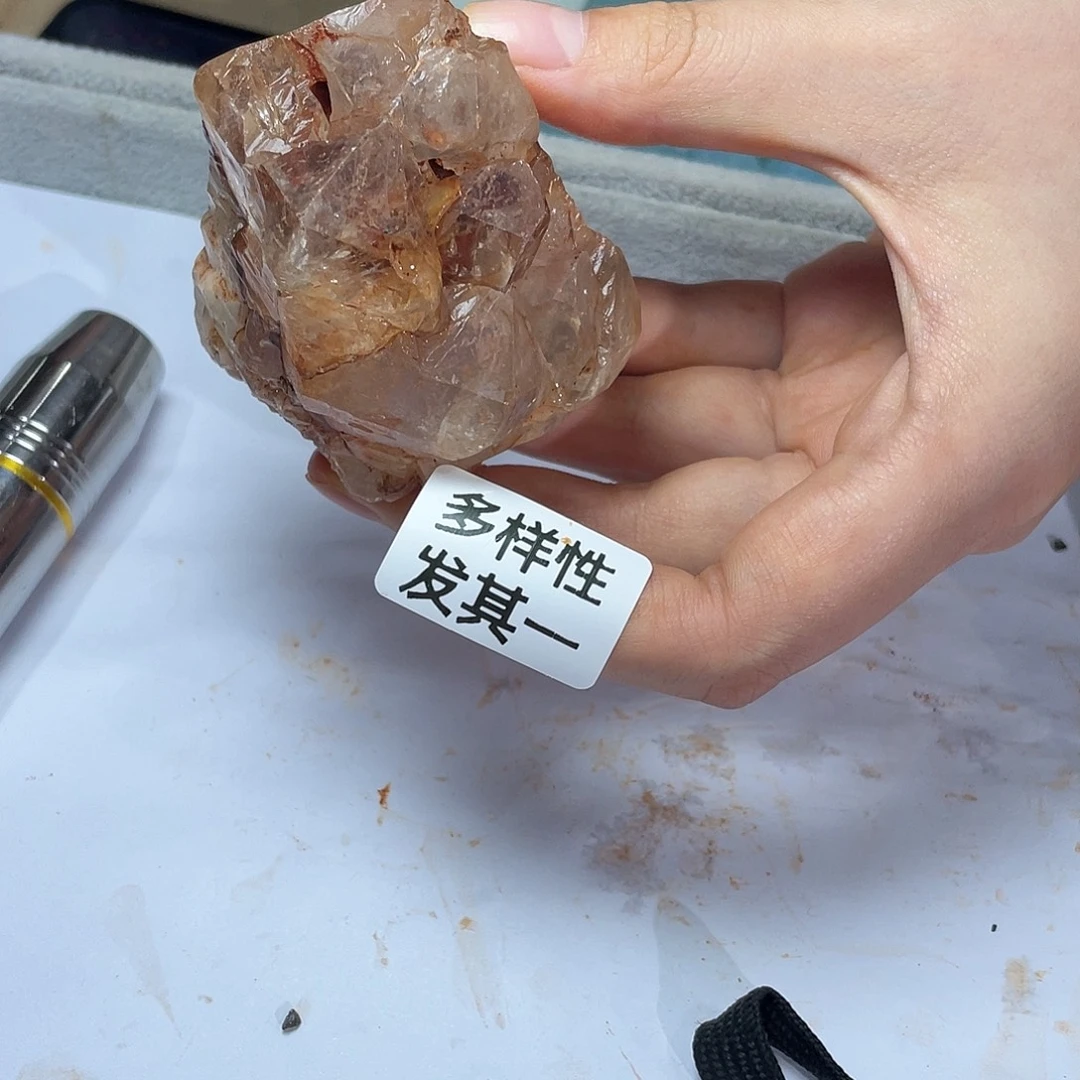 未镶嵌水晶珠宝半成品