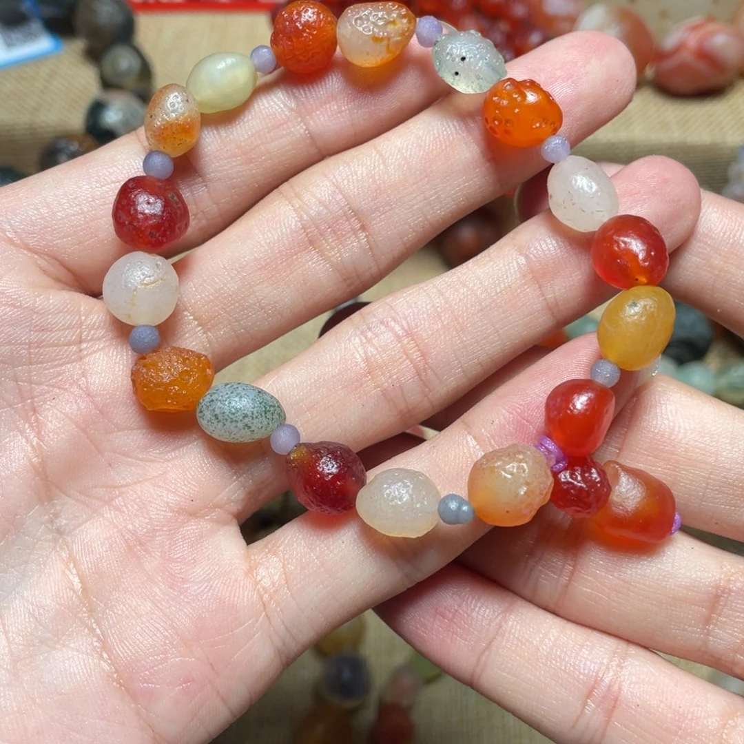 玛瑙/玉髓手链合金