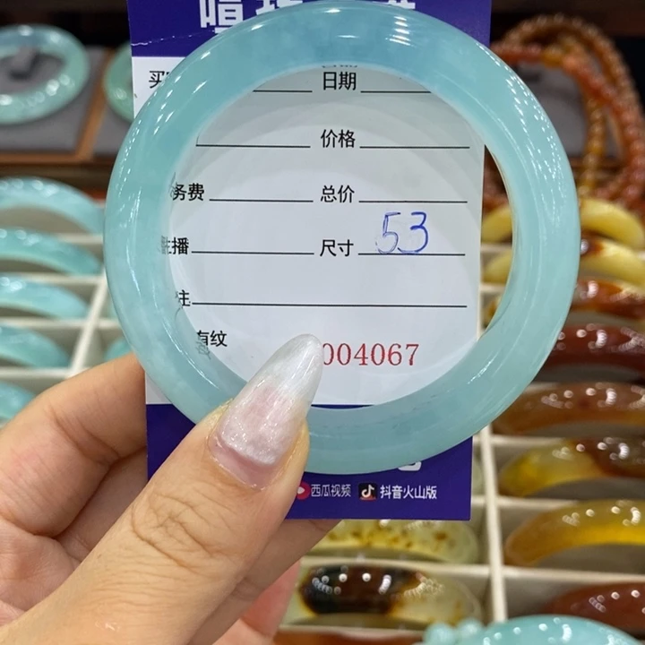 岫玉未镶嵌手镯少*呀手镯