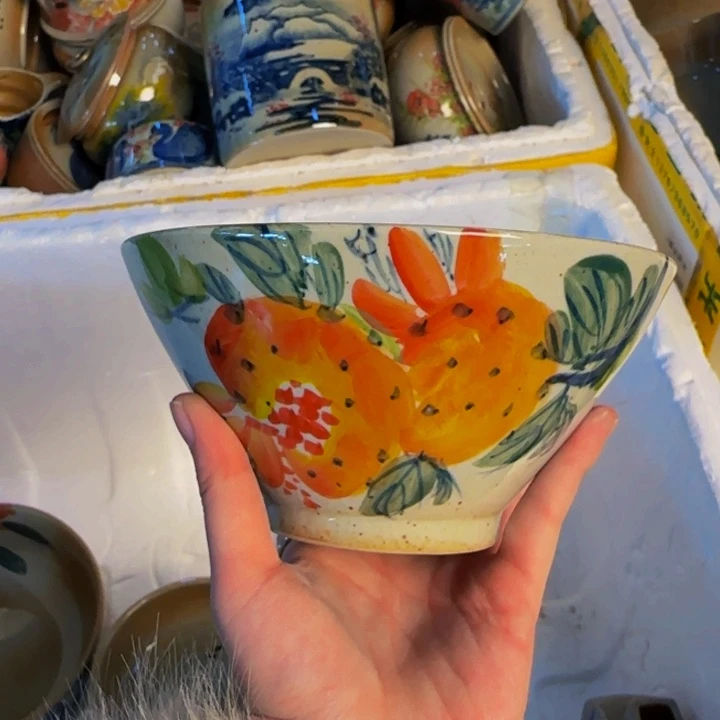 瓷片景德镇陶瓷手工手绘