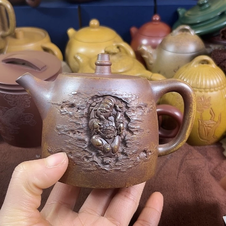 时***房紫砂茶壶紫砂微瑕