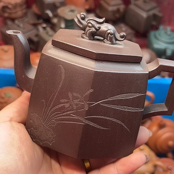 紫砂茶壶茗****馆瑕疵……………………