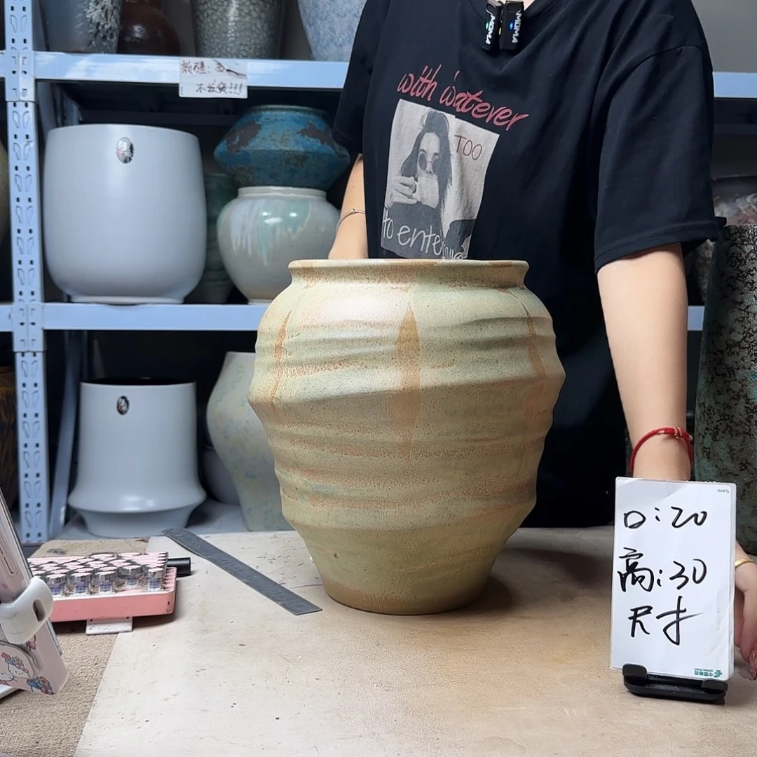 21@30 紫砂花盆尺寸