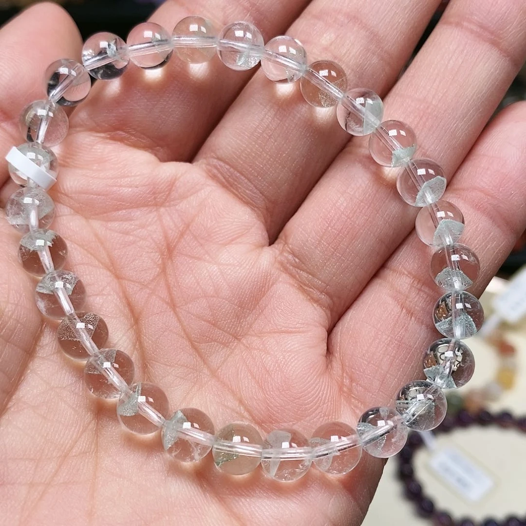 水晶手串未镶嵌翠幽灵