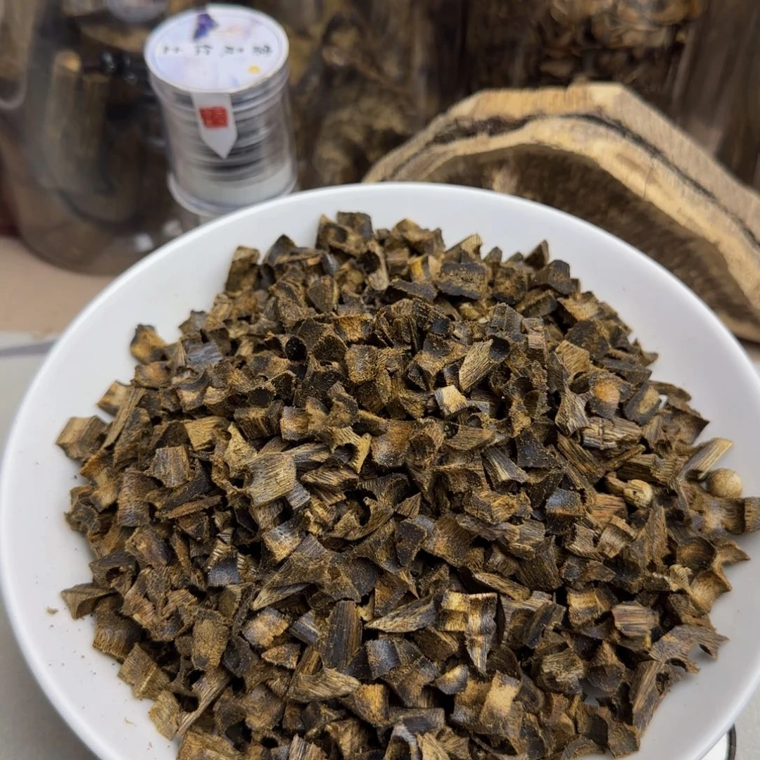 猪***兄沉香沉香碎屑张勺子碎料164克