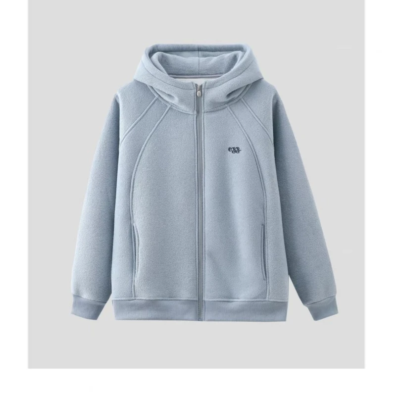 JYP-「舒适加倍」2024加绒加厚冬季新款女百搭休闲外套O-24546