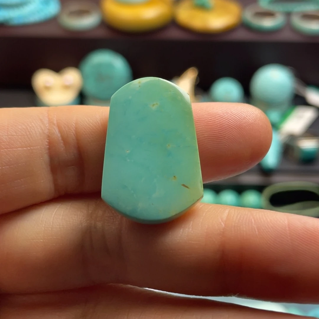 绿松石未镶嵌颈饰