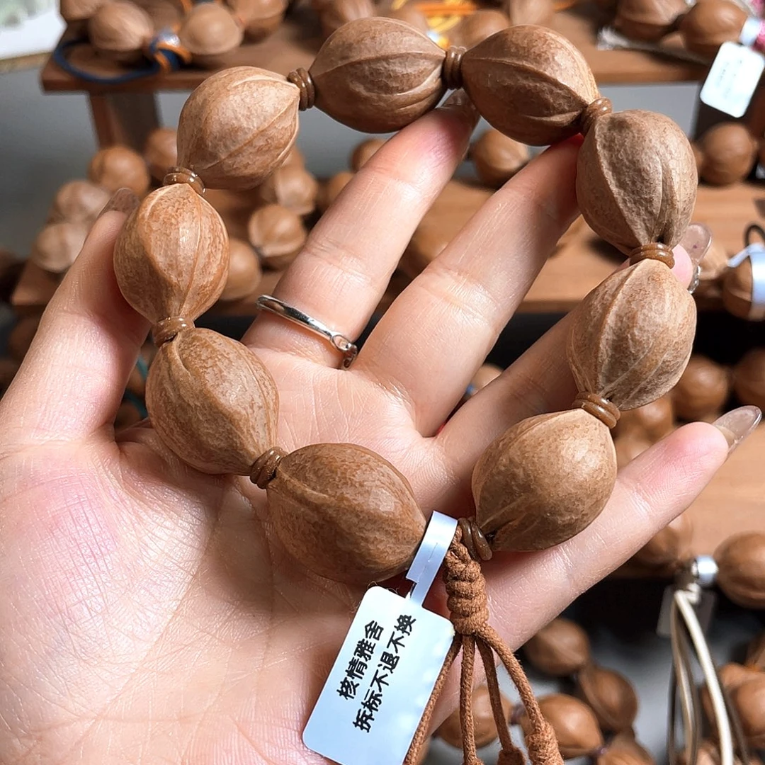 M***e手串/手链橄榄核21/28梅林铁核