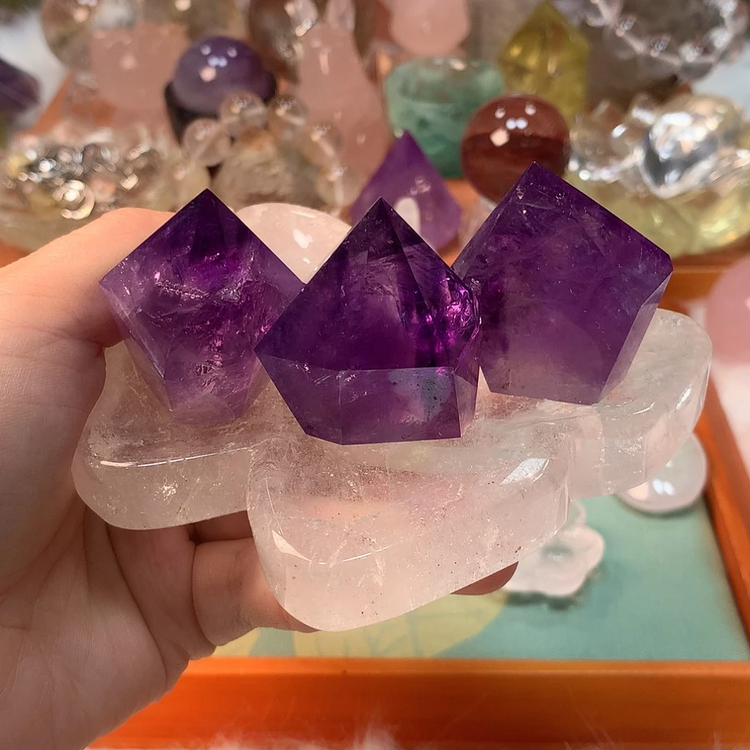 水晶珠宝半成品未镶嵌发其一789