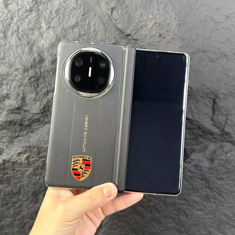 适用华为Matex6手机壳新款超薄时尚x5典藏版磁吸中轴保护壳x6简约