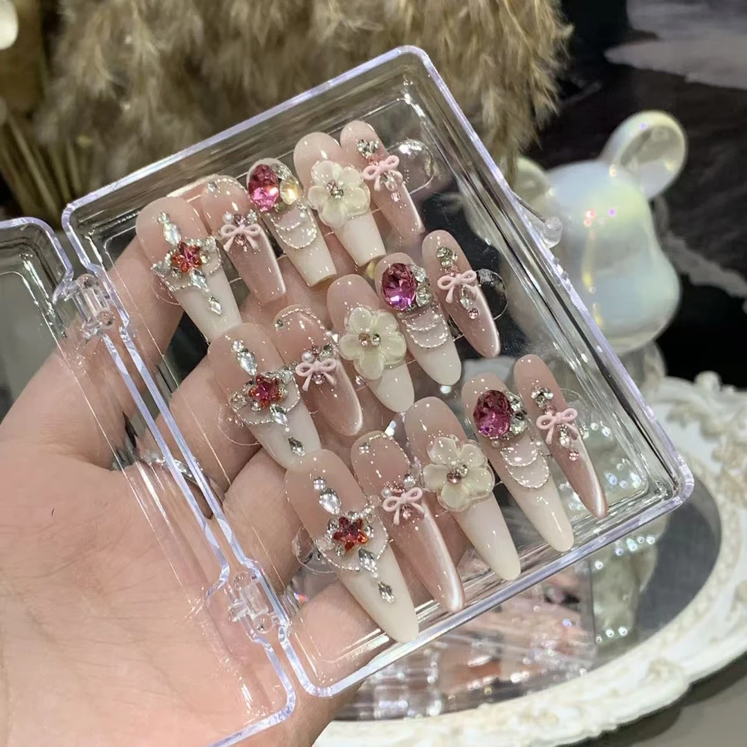 【朝朝暮暮】——软糖纯手工穿戴甲