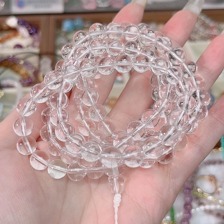 水晶手链未镶嵌佛珠