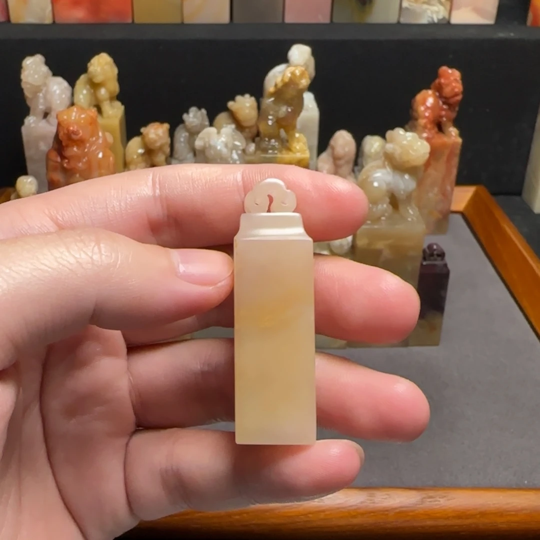 巴林石印石冻石1.5×5.0