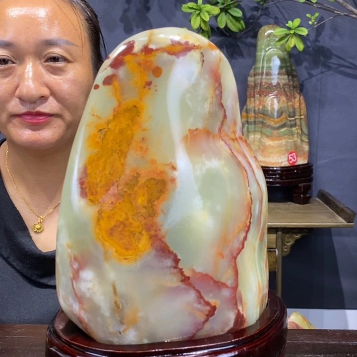 石材精品古青石摆件