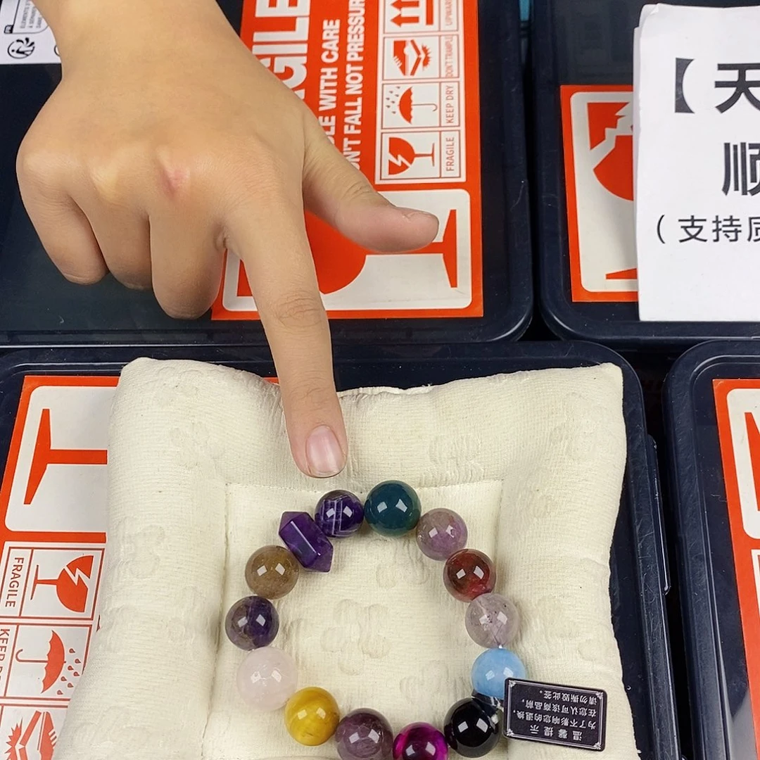 手链银S925镶嵌水晶