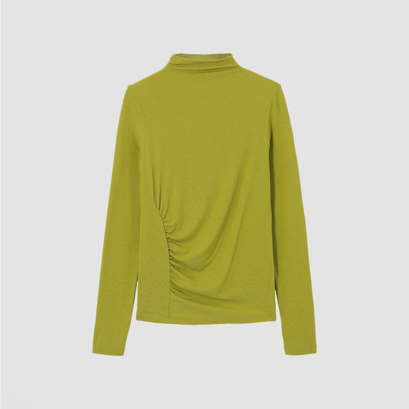 【陈大可专属】播长袖保暖时尚半高领亲肤纯色BDQ3YD0401