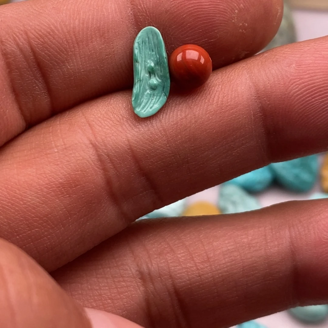 南红玛瑙未镶嵌珠宝半成品