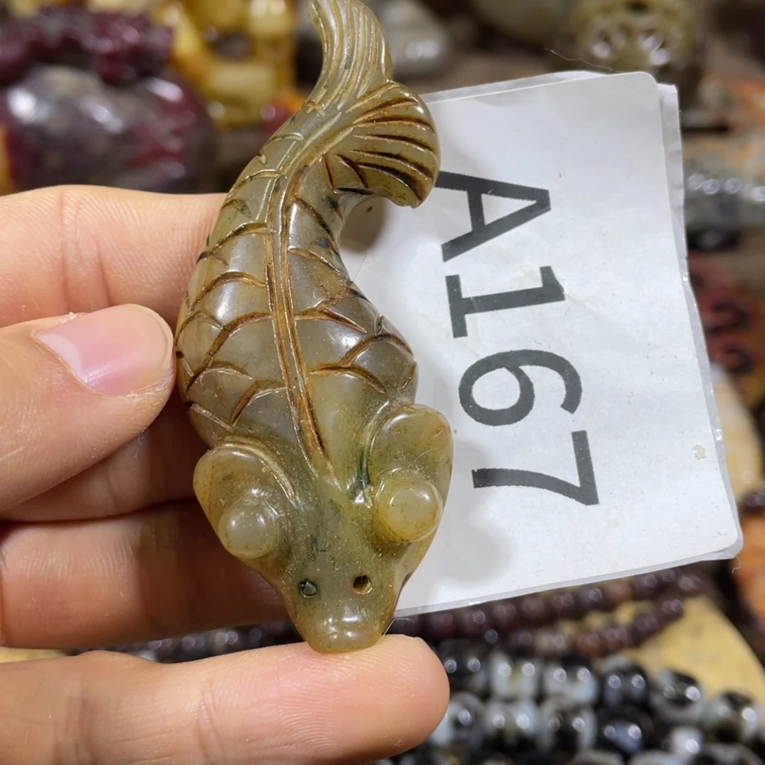 和田玉吊坠(不含链)未镶嵌