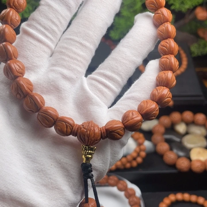 美***师吊坠桃核精品手持